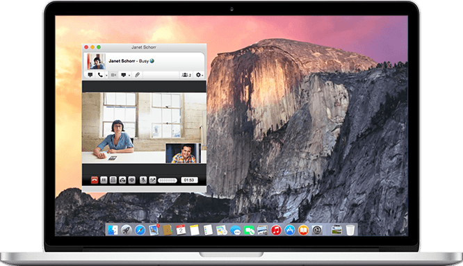 skype for business on mac getting contacts