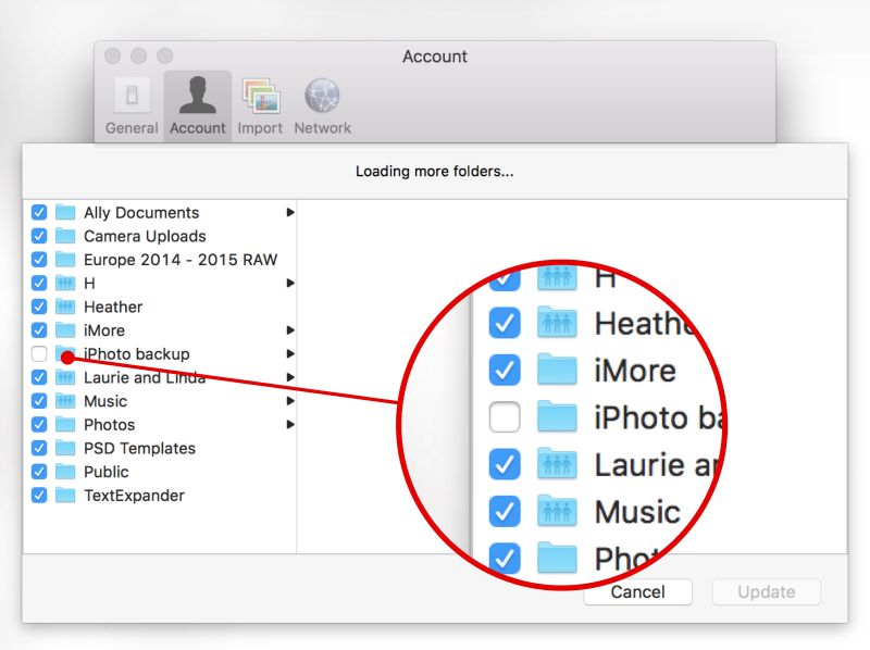 dropbox app for mac hard drive space